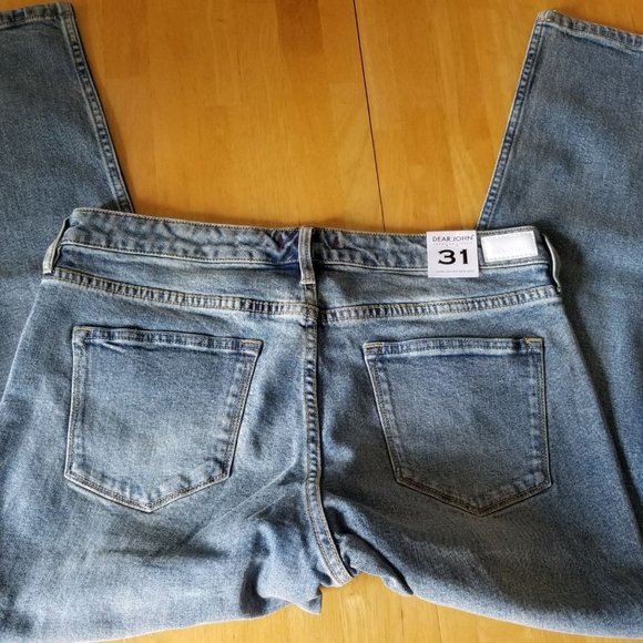 NWT DEAR JOHN Women's Blaire Jeans, Traveler, Size 31 - Picture 6 of 15